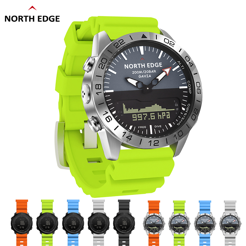 Rubber Strap Diver - 24mm Colorful Watch Band For NORTH