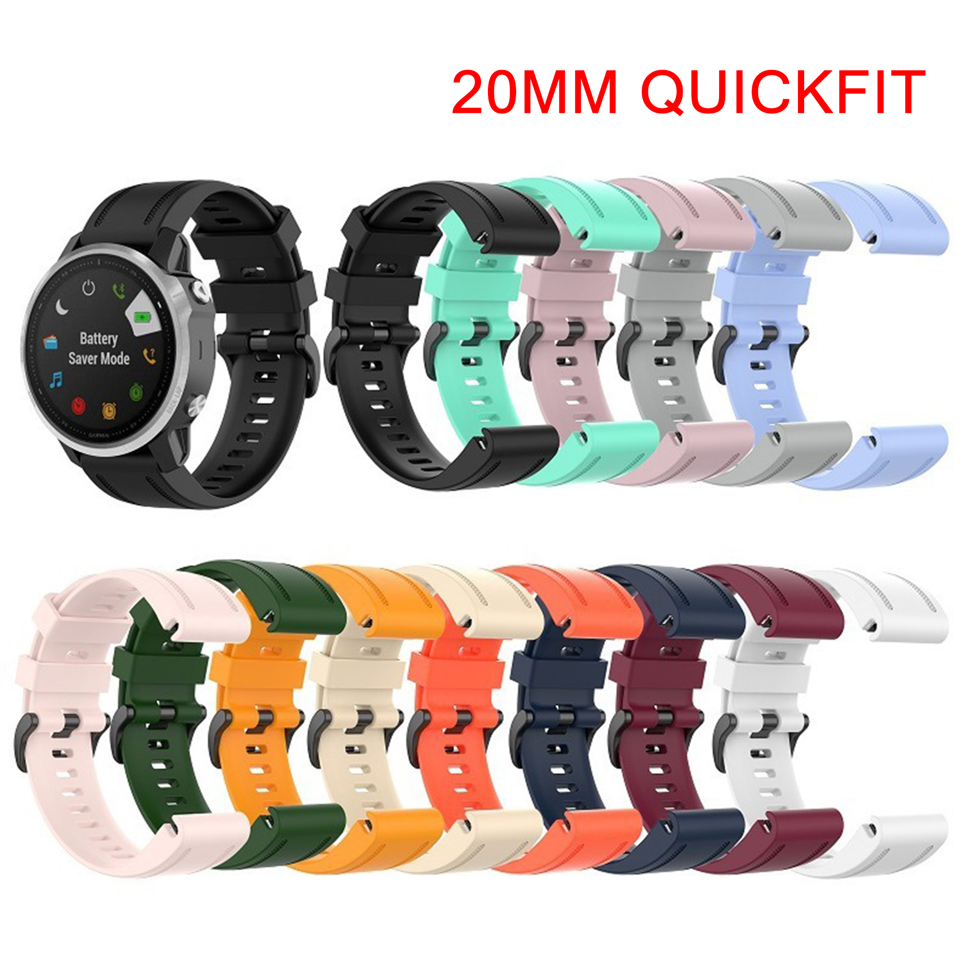 Watch Bands For Garmin Fenix 8 - Silicone Watch Band 22Mm ulasan dan harga