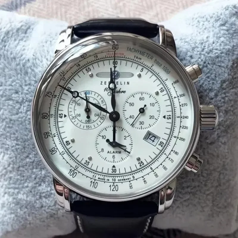 Zeppelin Airship Automatic Dat - Leather Watch Band Men ulasan dan harga