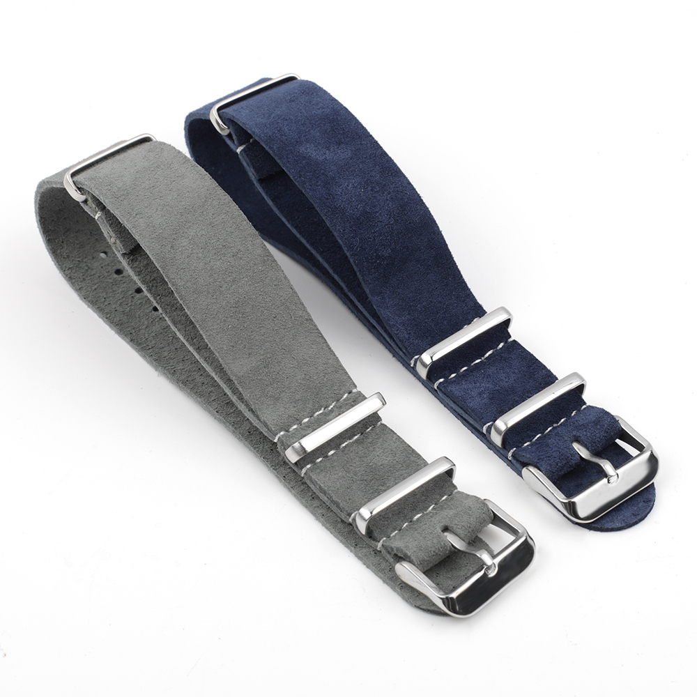 Soft Suede Watchband Long Stra - Suede Strap Watch ulasan dan harga