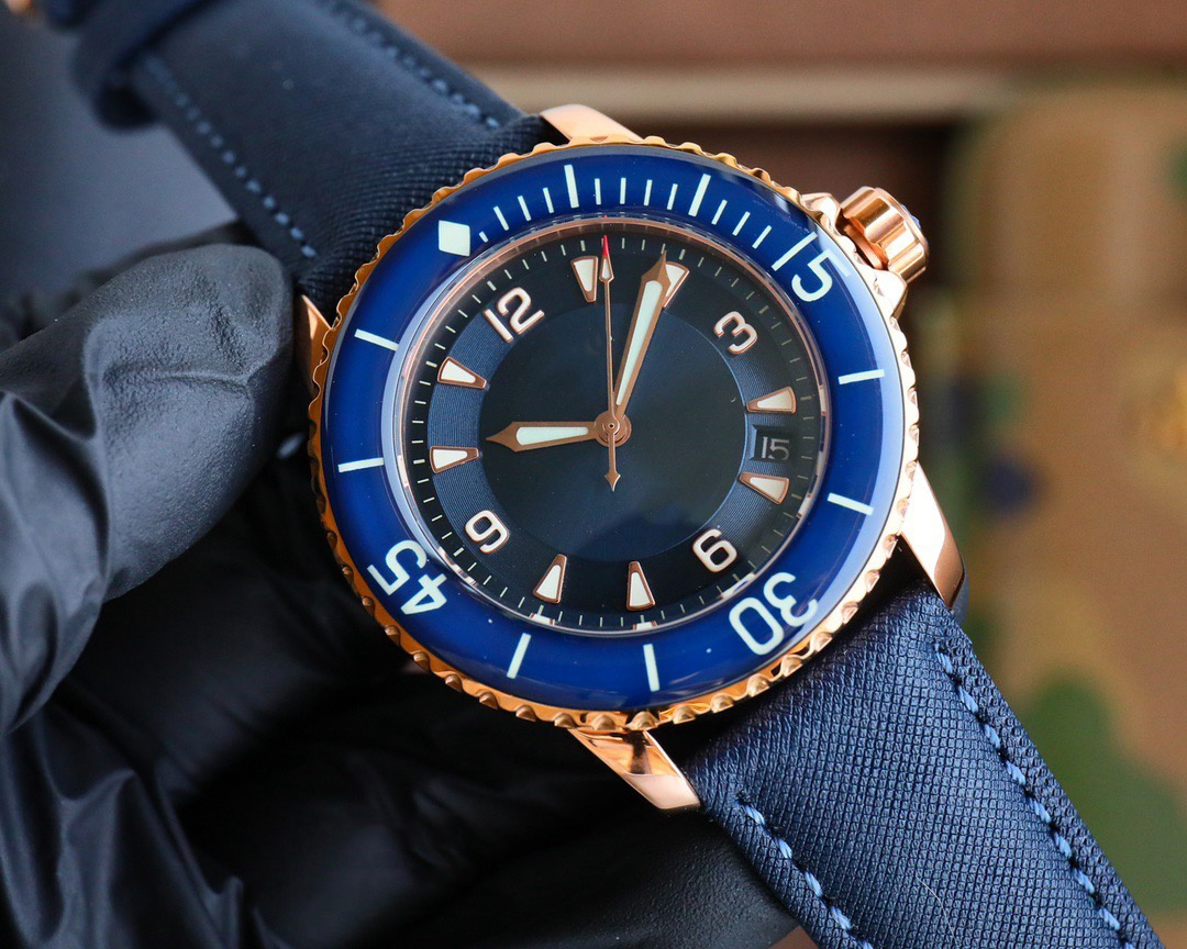 Customized watch, 42mm, sapphi - Canvas Strap Watch ulasan dan harga