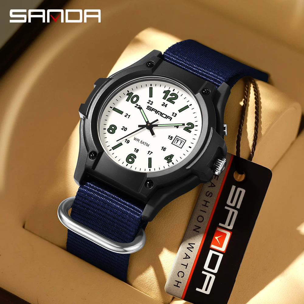 SANDA 6376 Fashion Men's Sport - Tropic Strap Vintage ulasan dan harga