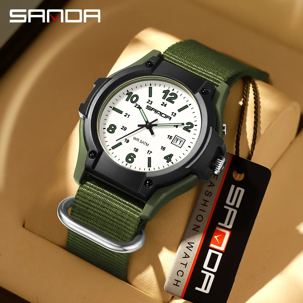 SANDA 6376 Fashion Men's Sport - Tropic Strap Vintage ulasan dan harga