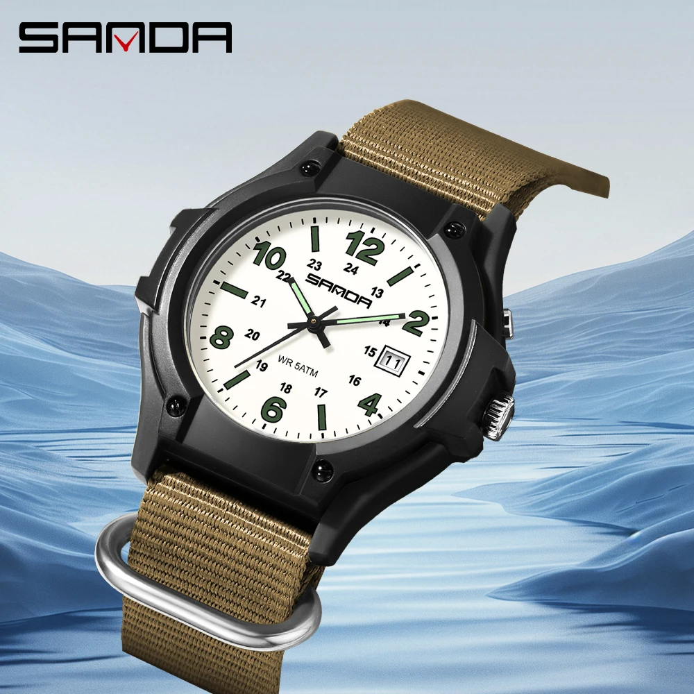 SANDA 6376 Fashion Men's Sport - Tropic Strap Vintage ulasan dan harga