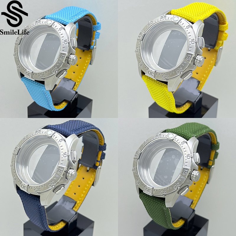 SmileLife VK63 42mm Avenger Se - Canvas Strap Watch ulasan dan harga