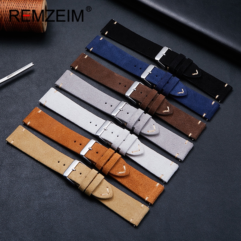 Vintage Handmade Soft Watch Ba - Suede Strap Watch ulasan dan harga