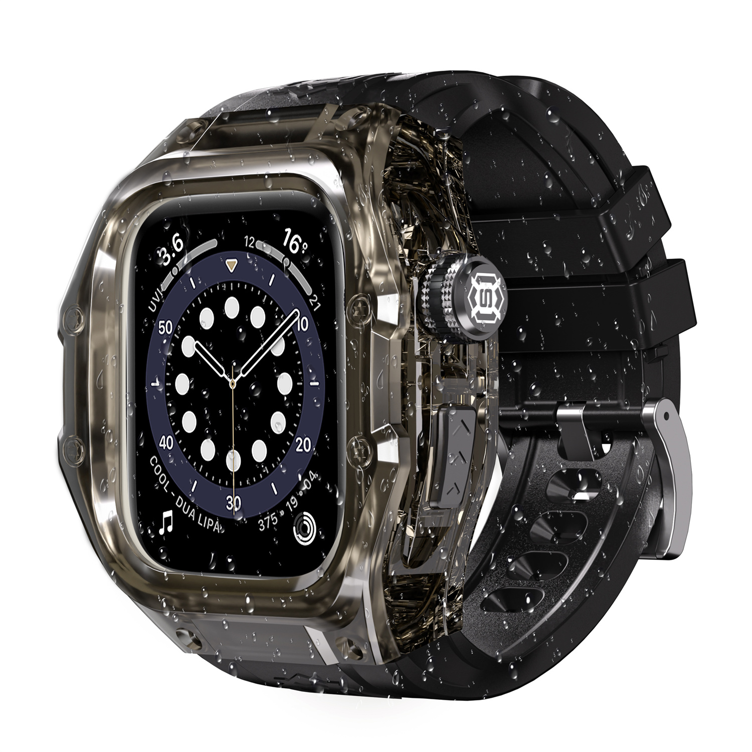 ShellBox IP68 Waterproof Sport - Rubber Strap Diver ulasan dan harga