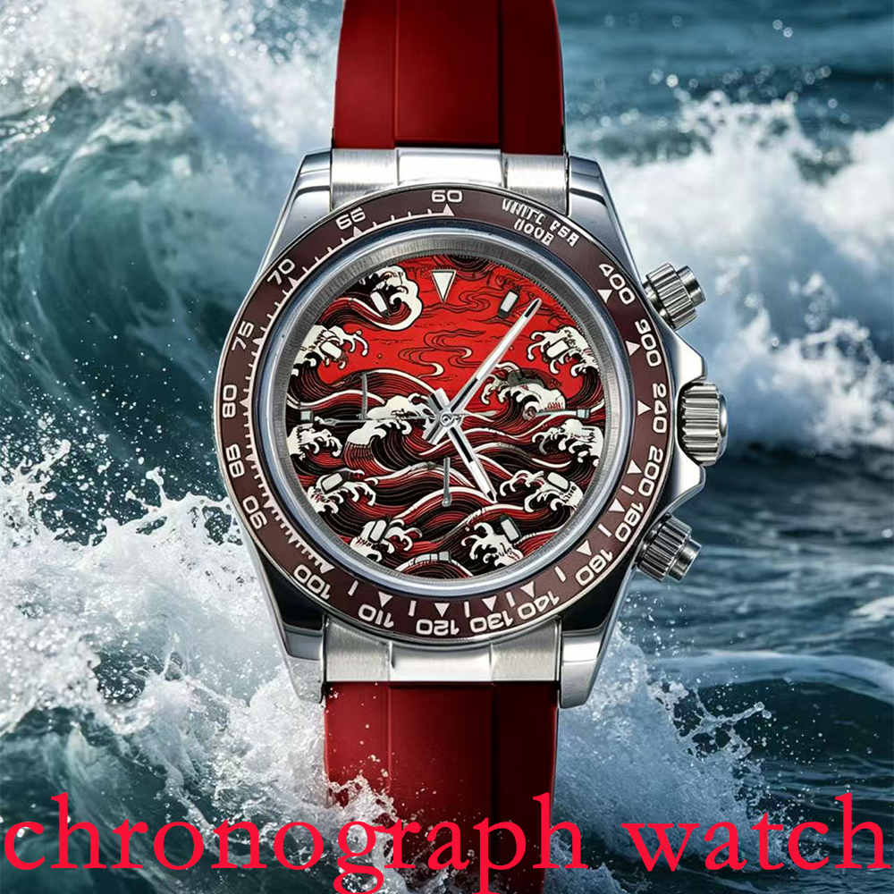 Luxury Creative waves VK63 wat - Stainless Bracelet Diver ulasan dan harga