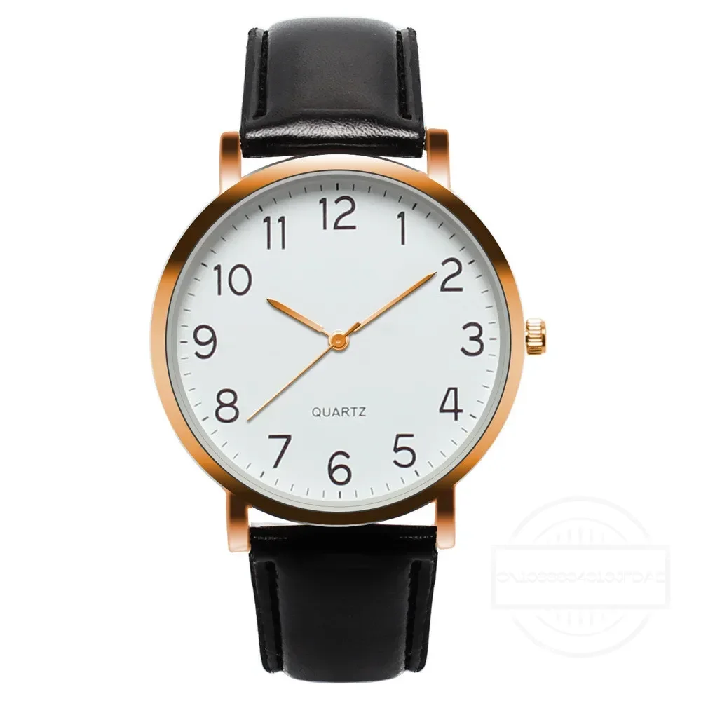 Men Watches Simple Business An - Leather Watch Band Men ulasan dan harga