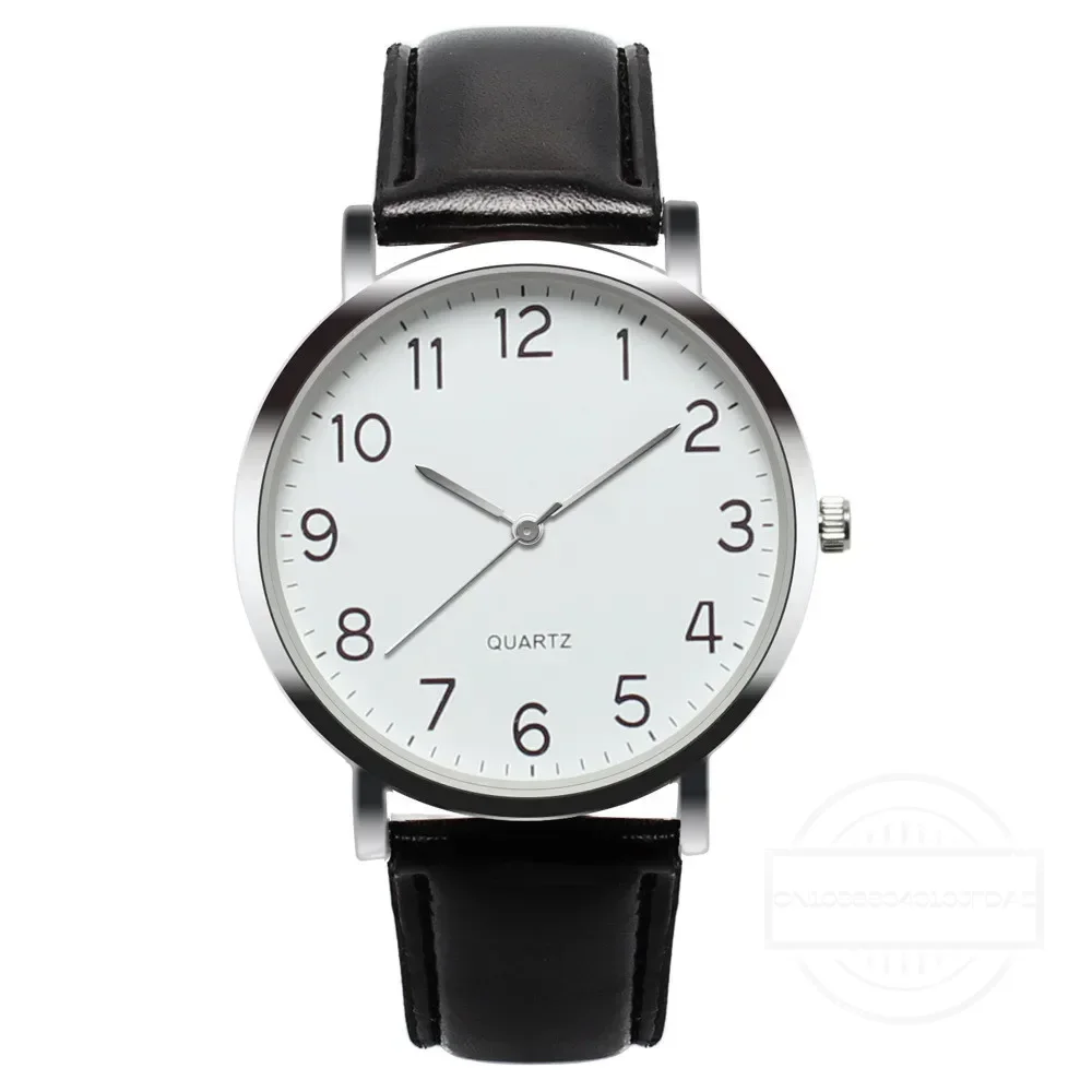 Men Watches Simple Business An - Leather Watch Band Men ulasan dan harga