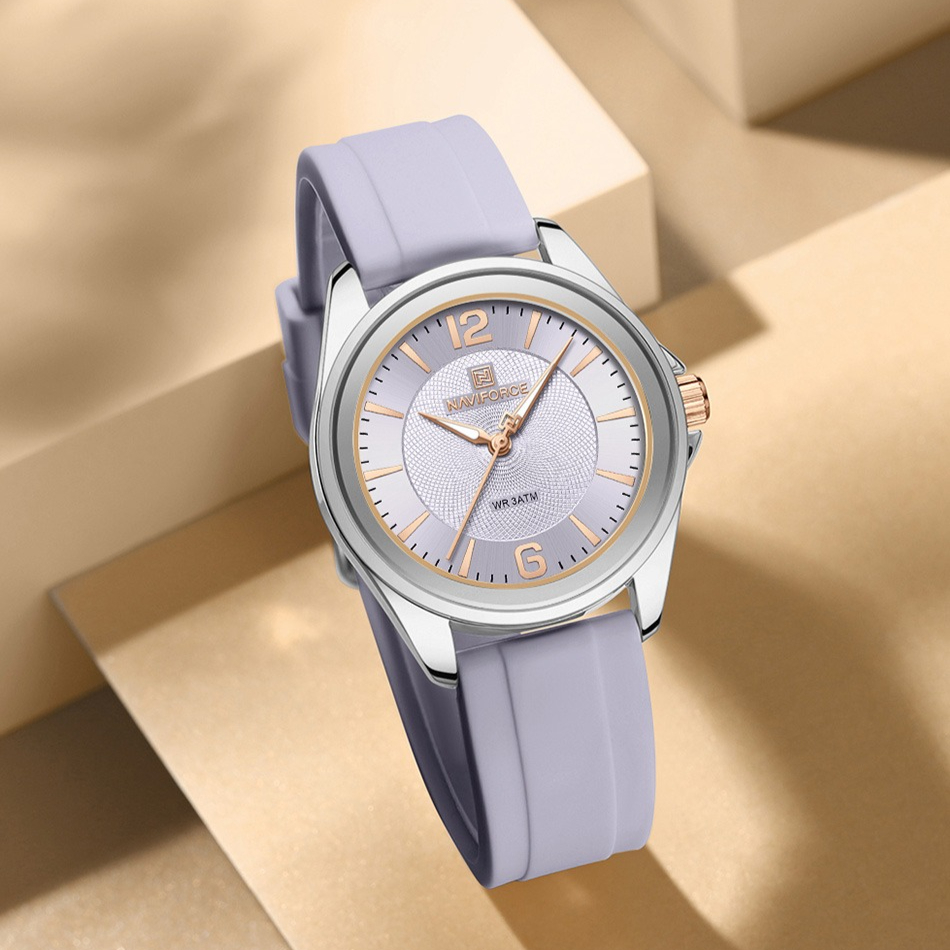 New Style NAVIFORCE Women's Wa - Silicone Band Women ulasan dan harga