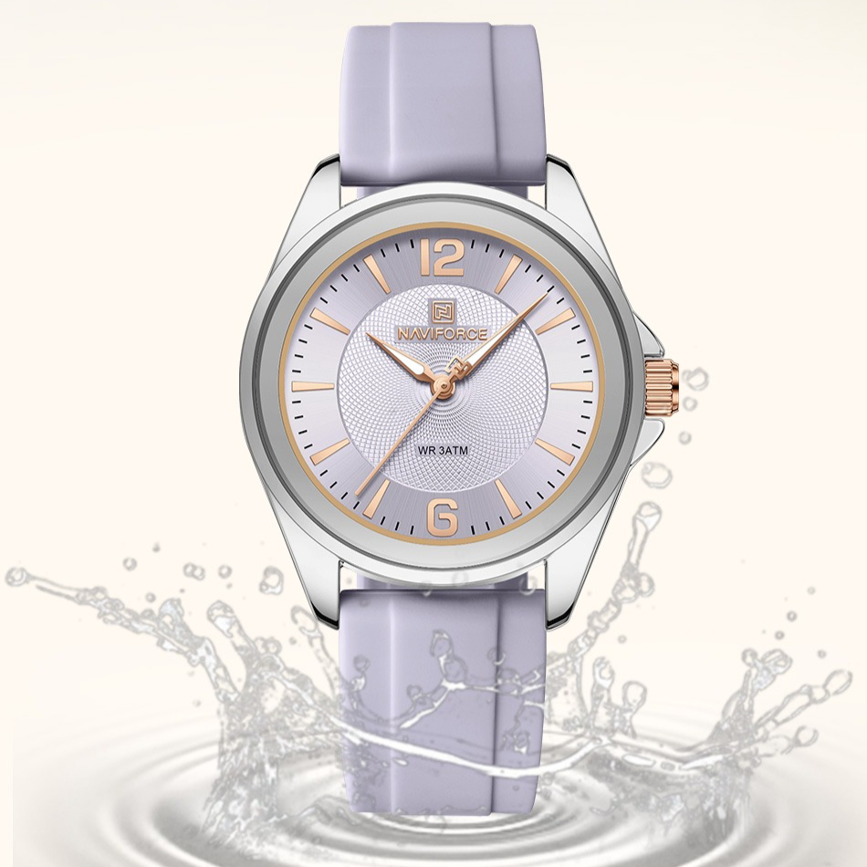 New Style NAVIFORCE Women's Wa - Silicone Band Women ulasan dan harga