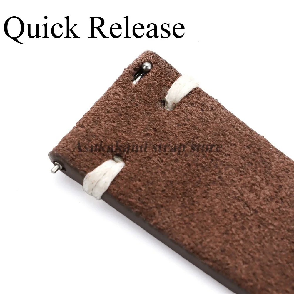 Suede Stitching Genuine Leathe - Suede Strap Watch ulasan dan harga