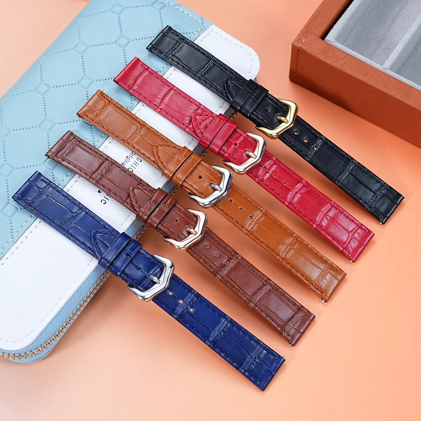 15mm 17mm 18mm 20mm Genuine Le - Leather Strap Quick Release ulasan dan harga