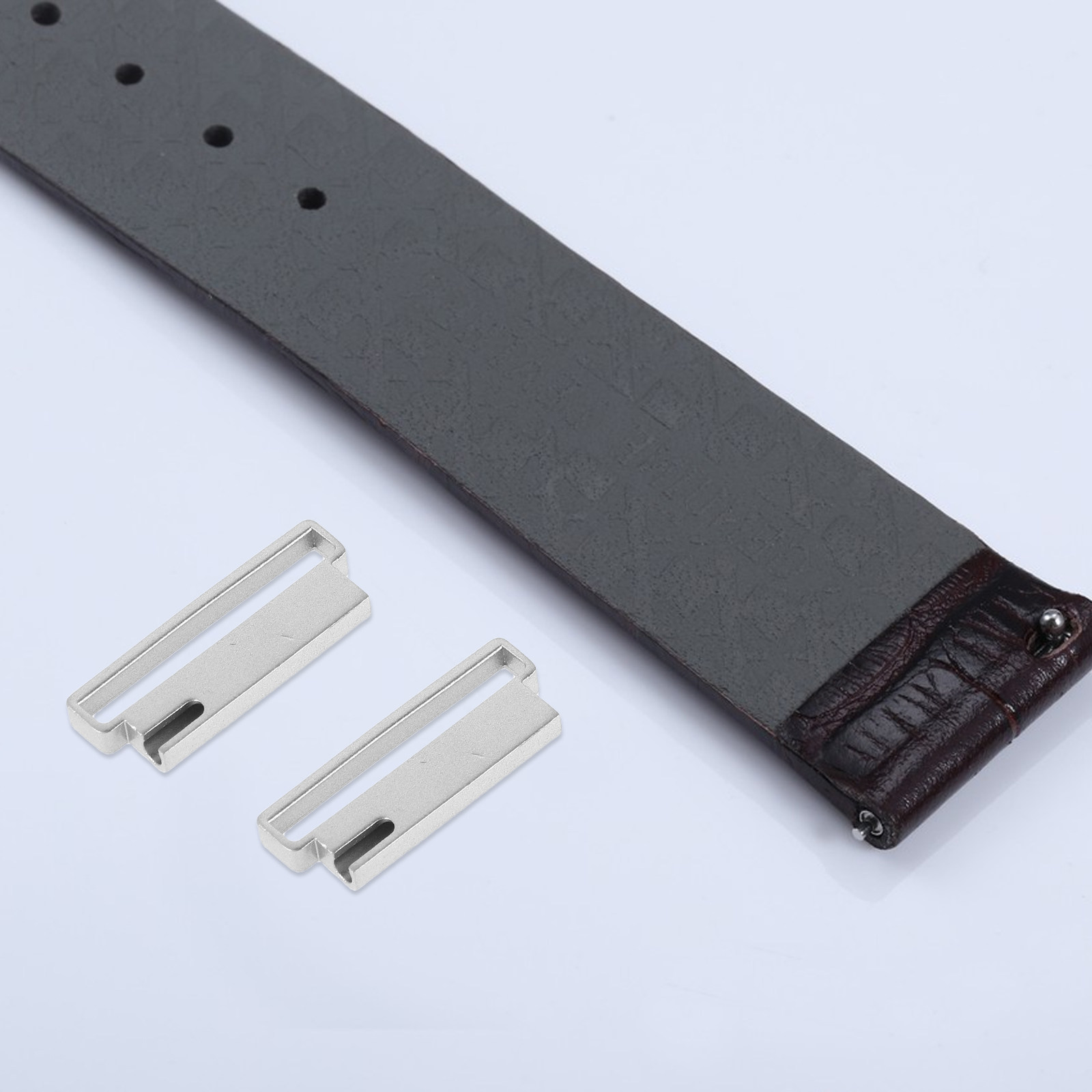6Pcs Stainless Steel Watch Ada - Strap Change Adapter ulasan dan harga