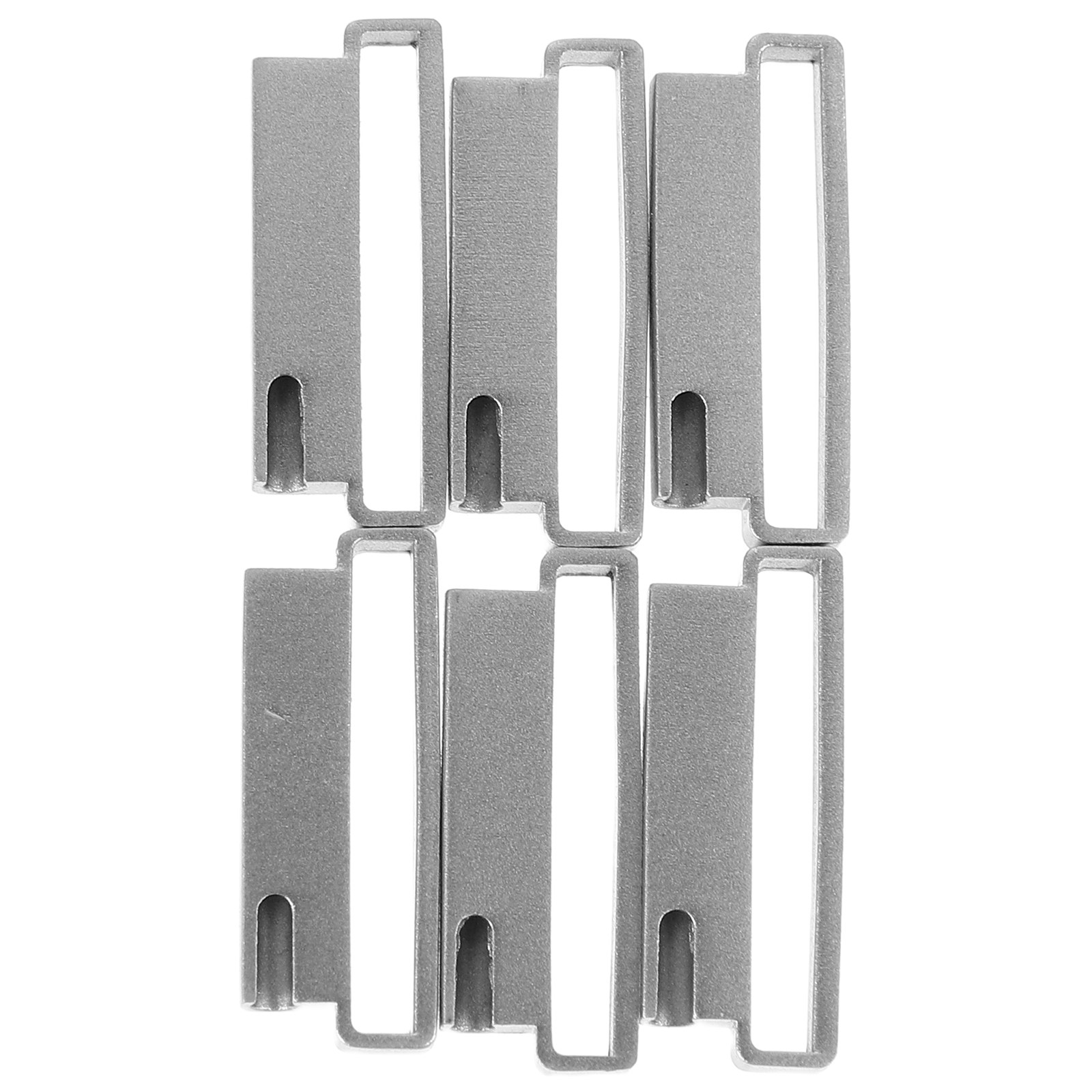 6Pcs Stainless Steel Watch Ada - Strap Change Adapter ulasan dan harga