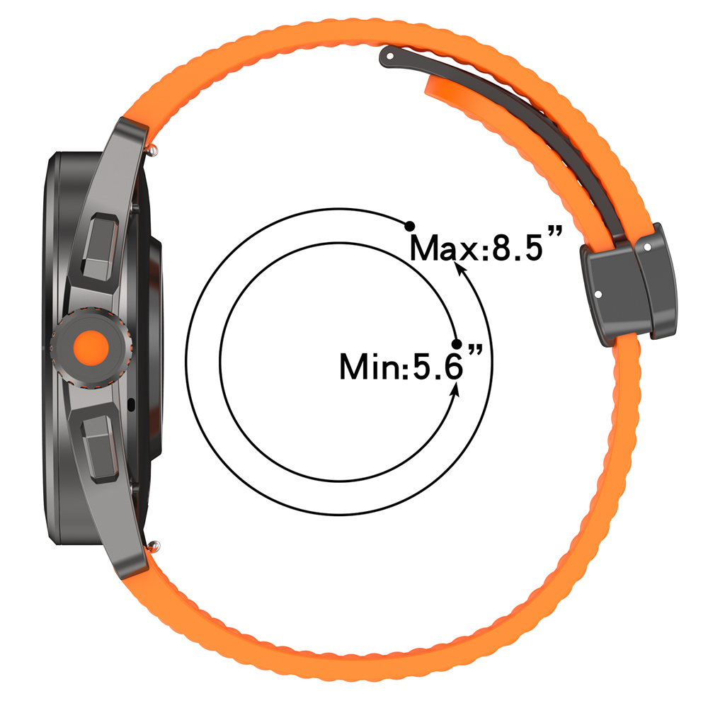 22MM Silicone Strap For HUAWEI - Silicone Watch Band 22Mm ulasan dan harga