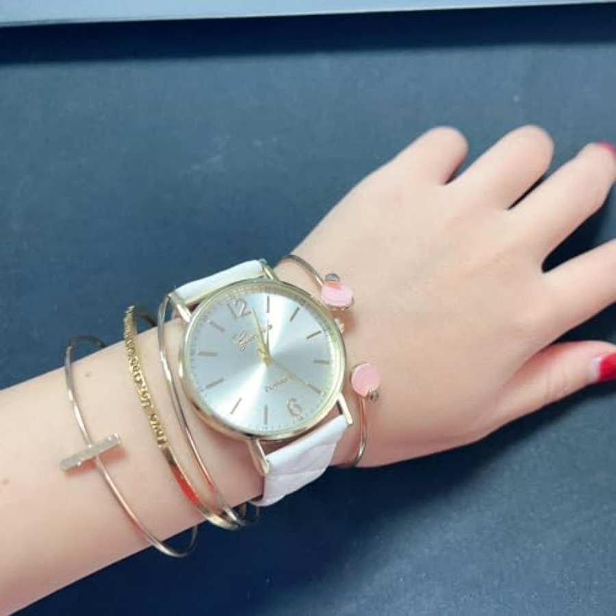 10 Pack Women Men Unisex Plati - Leather Watch Band Men ulasan dan harga