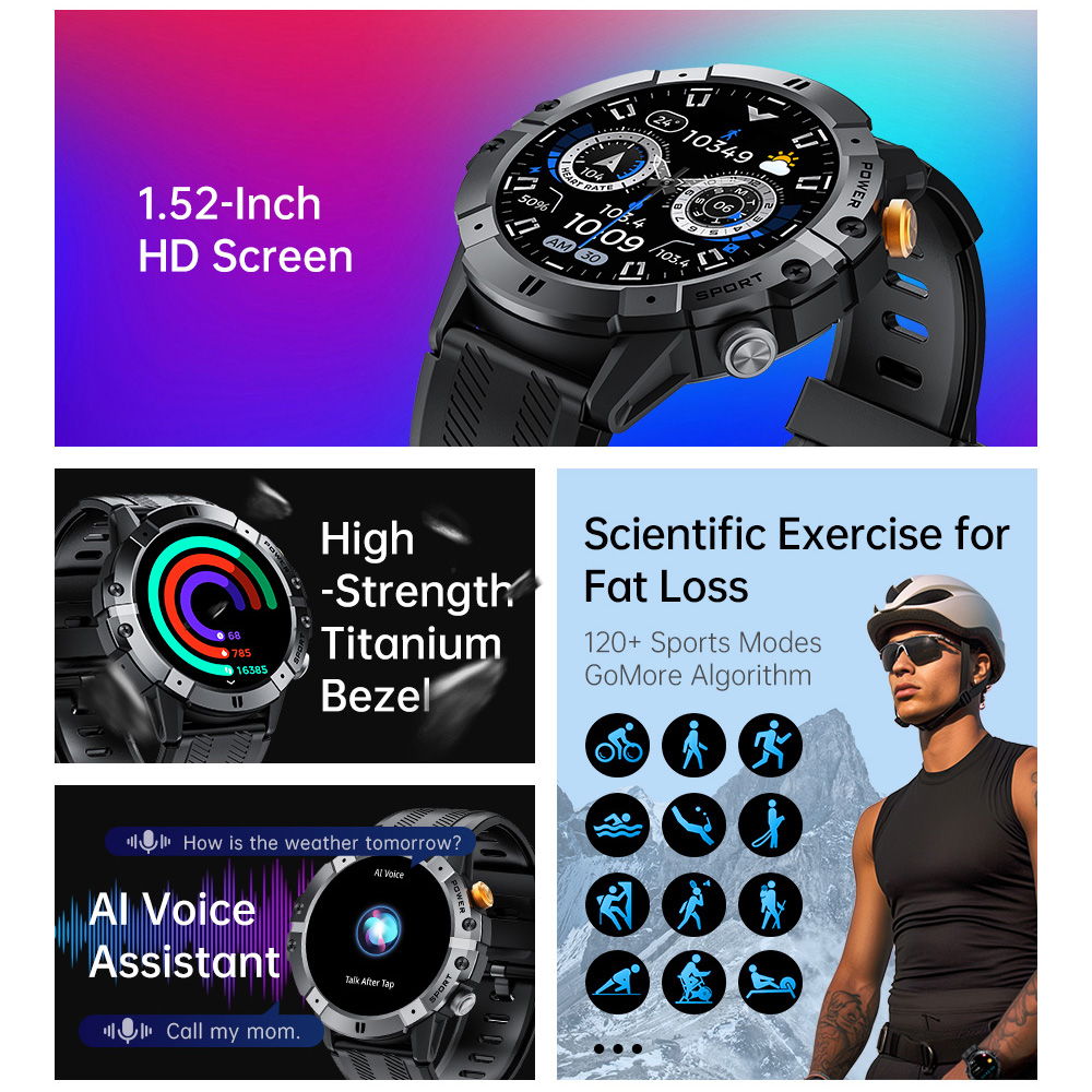 Outdoor Military Smart Watch B - Rubber Strap Diver ulasan dan harga
