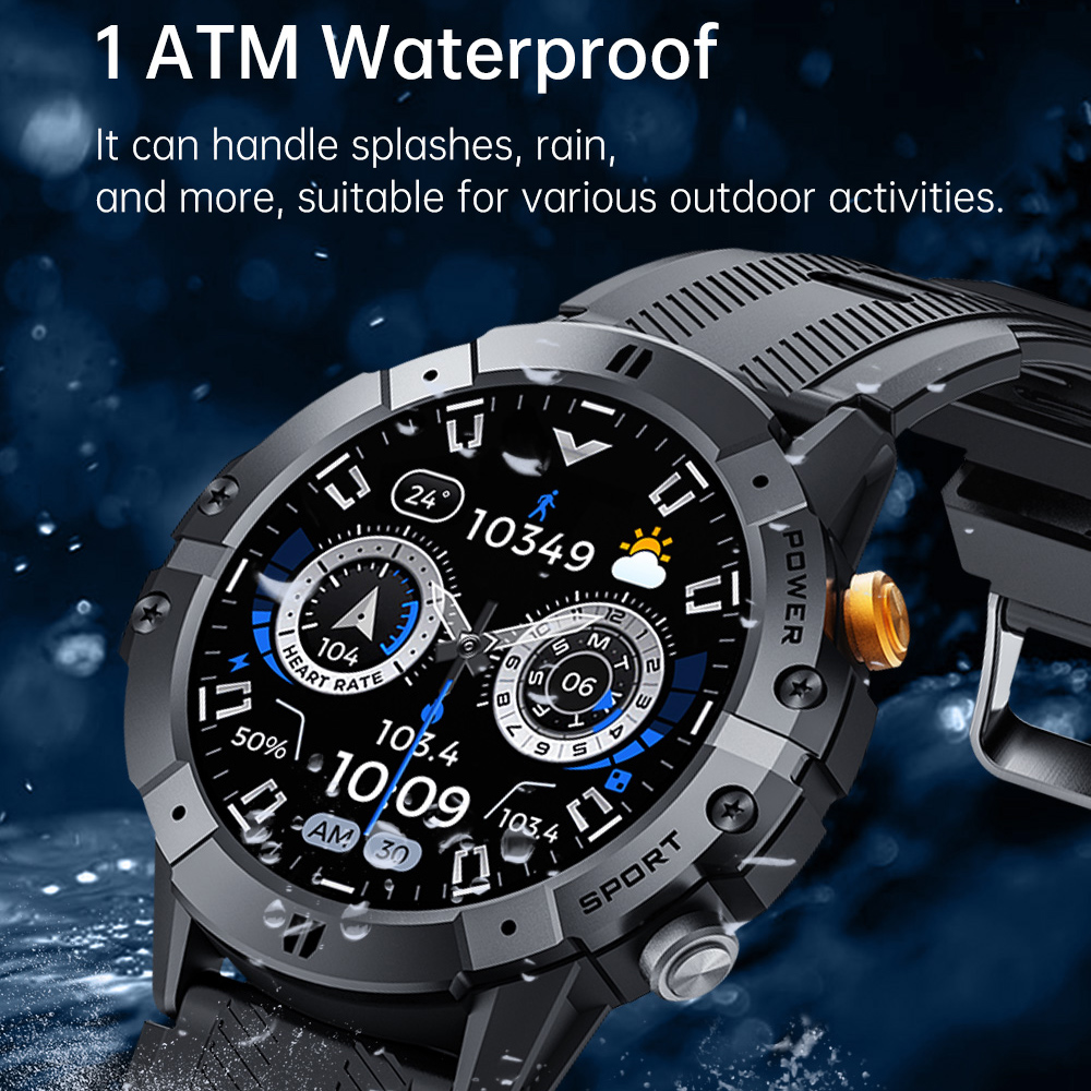Outdoor Military Smart Watch B - Rubber Strap Diver ulasan dan harga