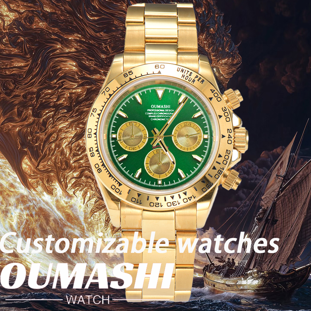 Customized 39mm VK63 Watch Men - Stainless Bracelet Diver ulasan dan harga