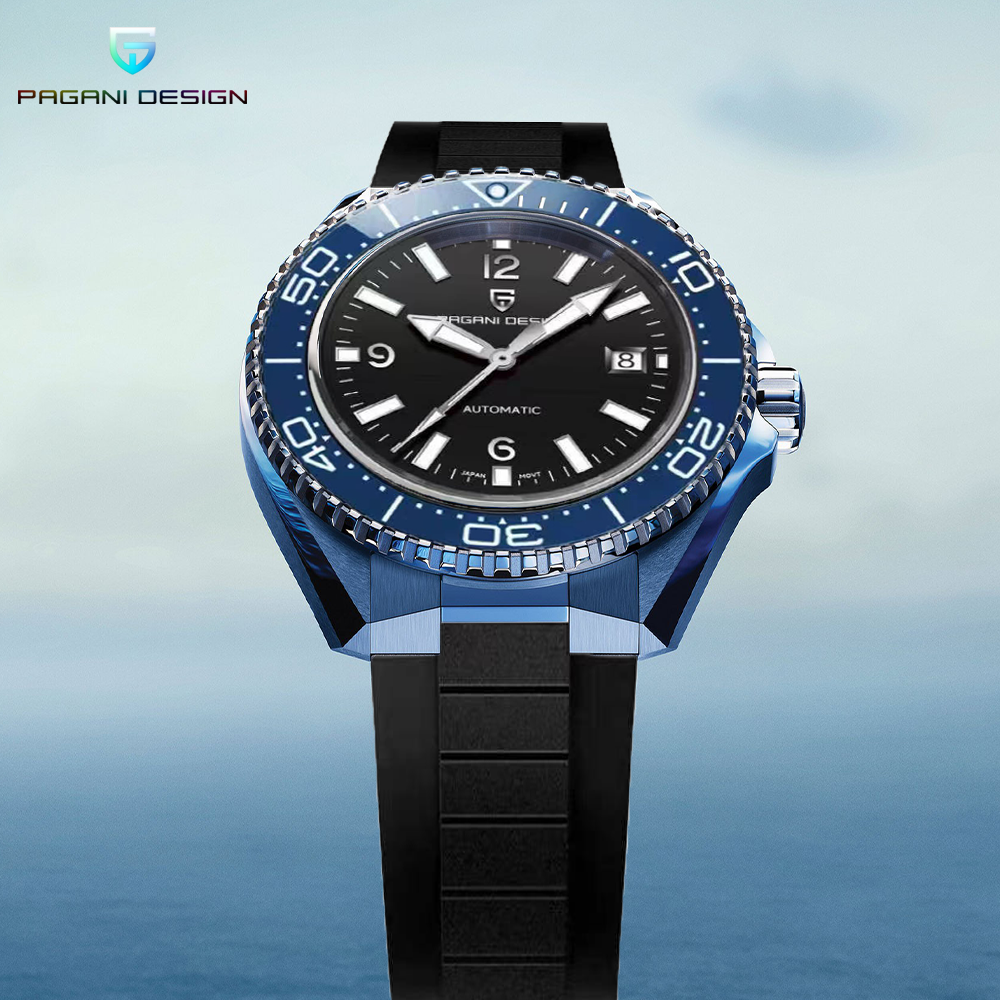 Pagani Design New Men's Mechan - Rubber Strap Diver ulasan dan harga