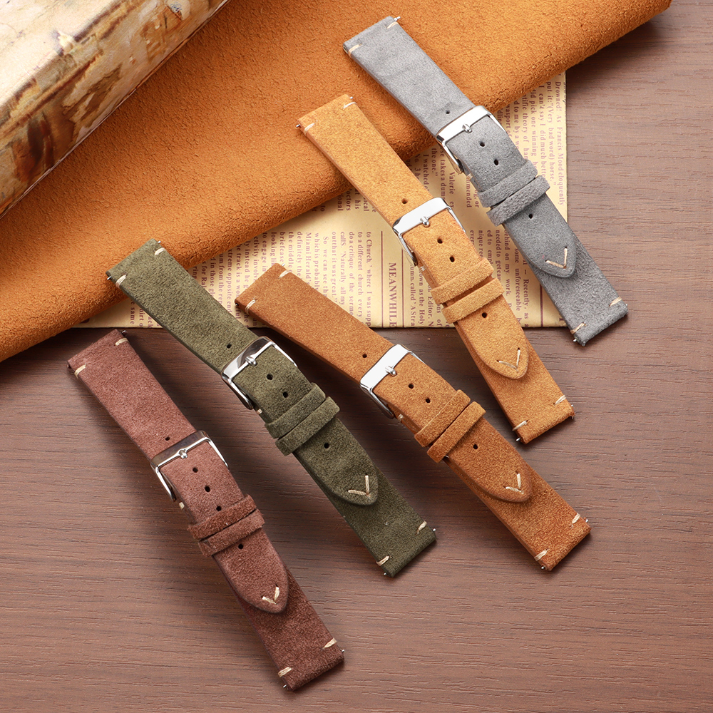 14 16 18 19 20 21 22mm Quick R - Leather Strap Quick Release ulasan dan harga