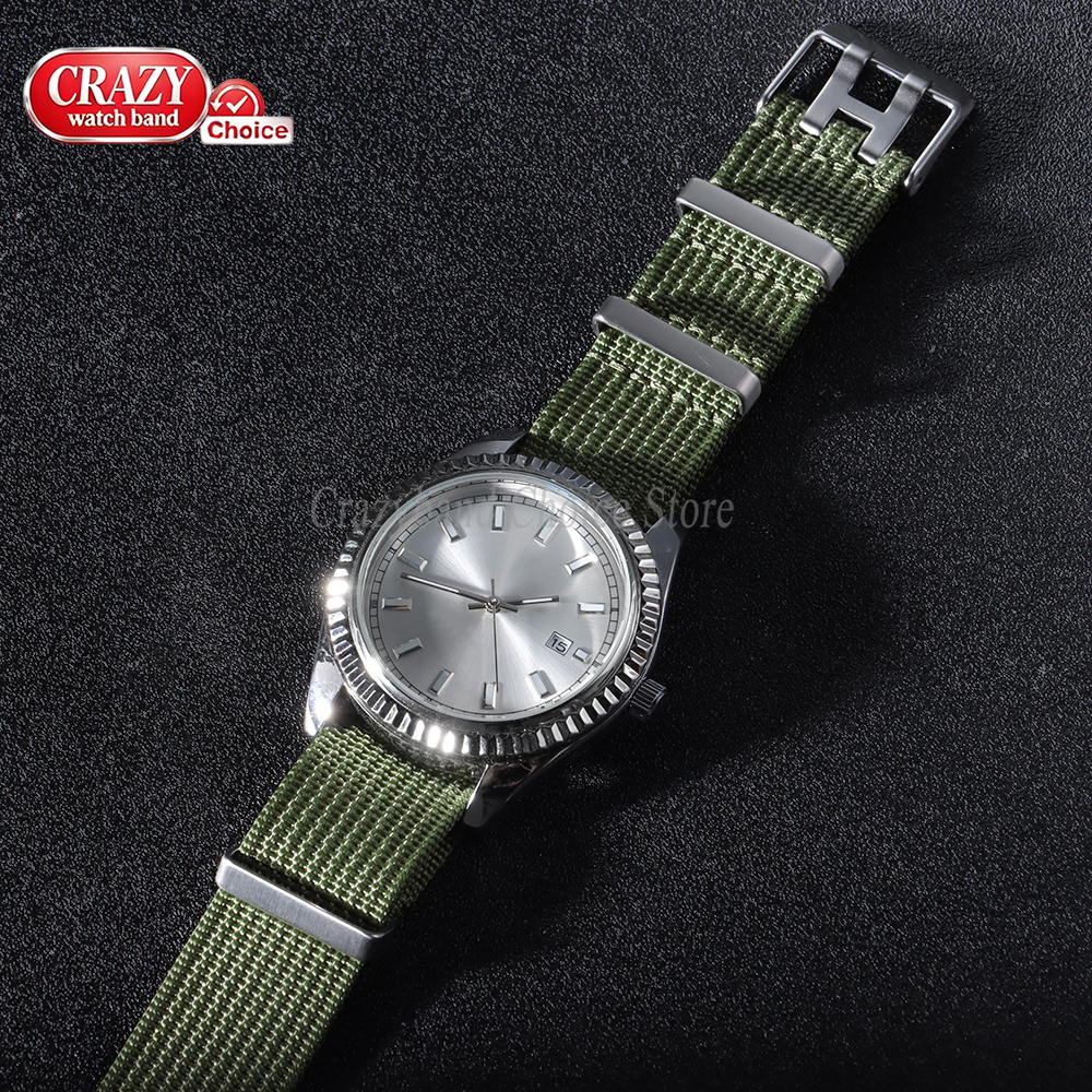 High Quality Nylon for Hamilto - Canvas Strap Watch ulasan dan harga