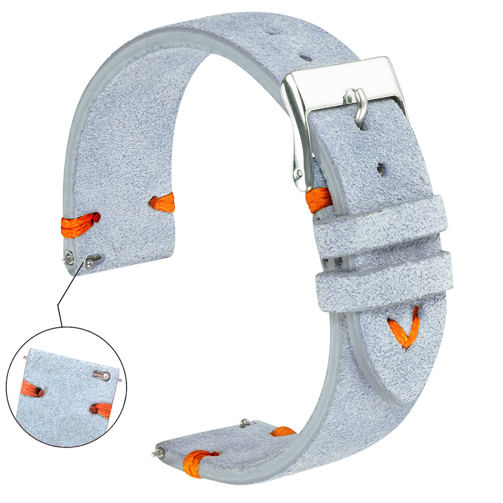 Suede Watch Straps 18mm 20mm H - Suede Strap Watch ulasan dan harga