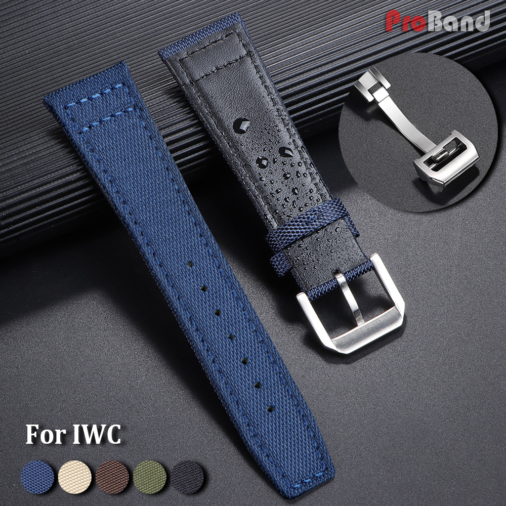 Nylon Canvas Watch Strap for I - Canvas Strap Watch ulasan dan harga