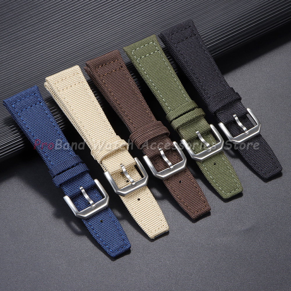 Nylon Canvas Watch Strap for I - Canvas Strap Watch ulasan dan harga