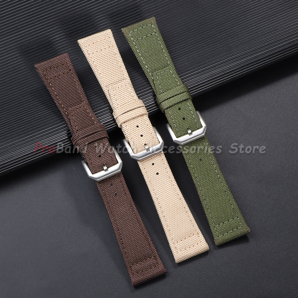 Nylon Canvas Watch Strap for I - Canvas Strap Watch ulasan dan harga