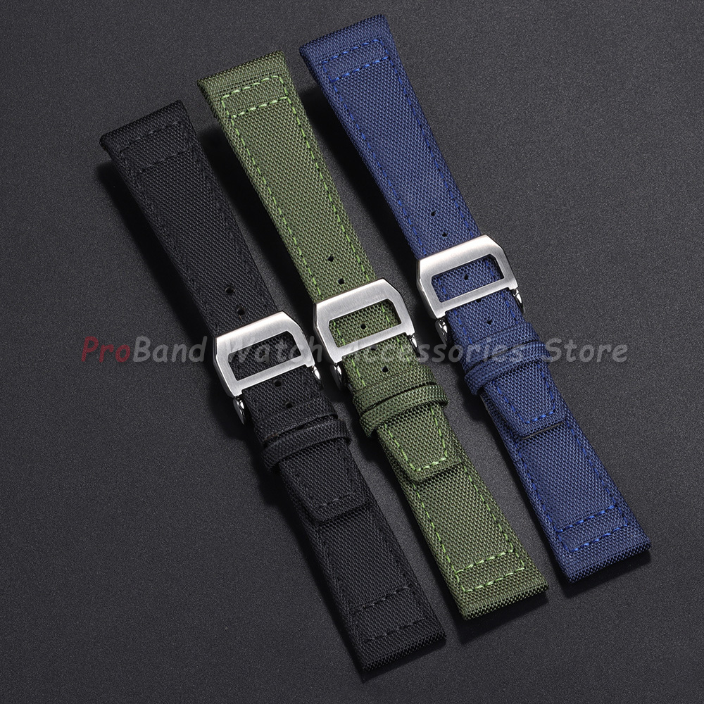 Nylon Canvas Watch Strap for I - Canvas Strap Watch ulasan dan harga