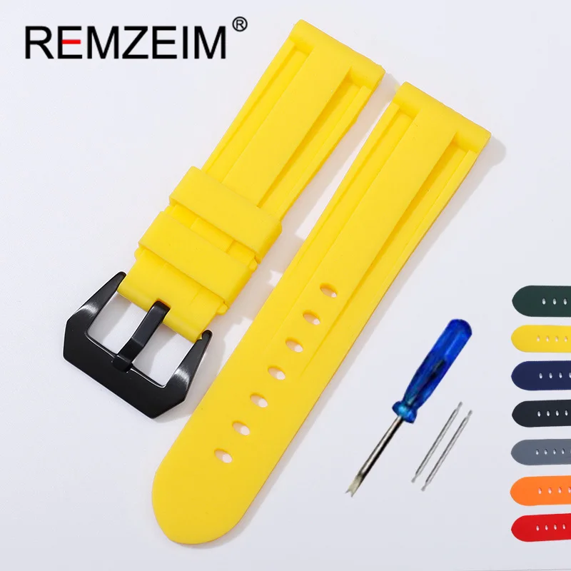 High Quality Silicone Watch Ba - Rubber Strap Diver ulasan dan harga