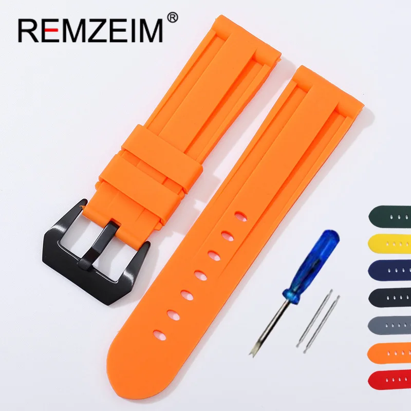 High Quality Silicone Watch Ba - Rubber Strap Diver ulasan dan harga