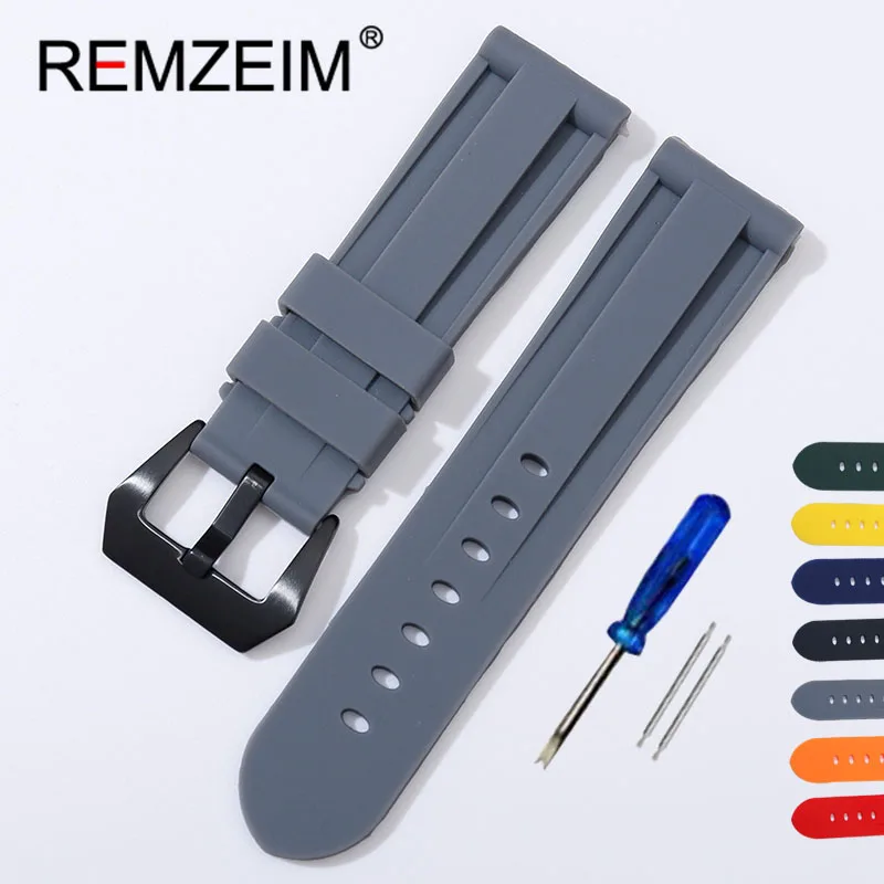 High Quality Silicone Watch Ba - Rubber Strap Diver ulasan dan harga