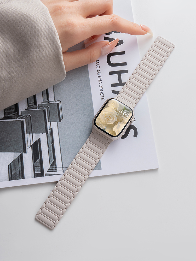 Magnetic Silicone Strap For Ap - Milanese Loop Magnetic ulasan dan harga