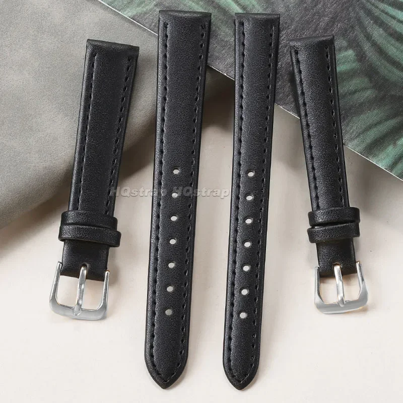 PU Leather Strap 10mm 12mm 14m - Suede Strap Watch ulasan dan harga