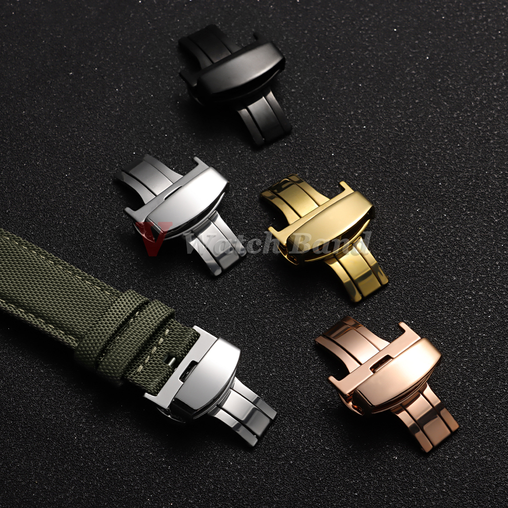 Stainless Steel Clasp Strap fo - Butterfly Clasp Deployant ulasan dan harga