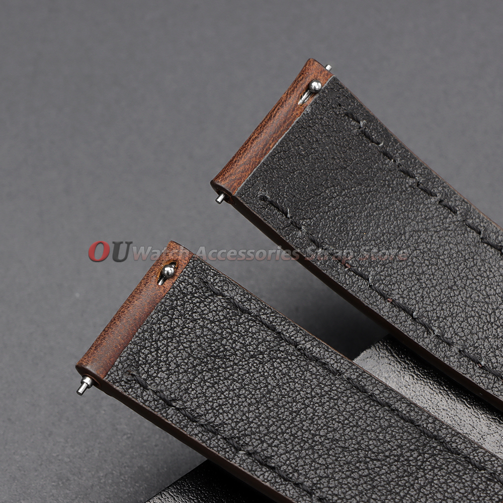 18mm 19mm 20mm 21mm 22mm 24mm  - Leather Strap Quick Release ulasan dan harga