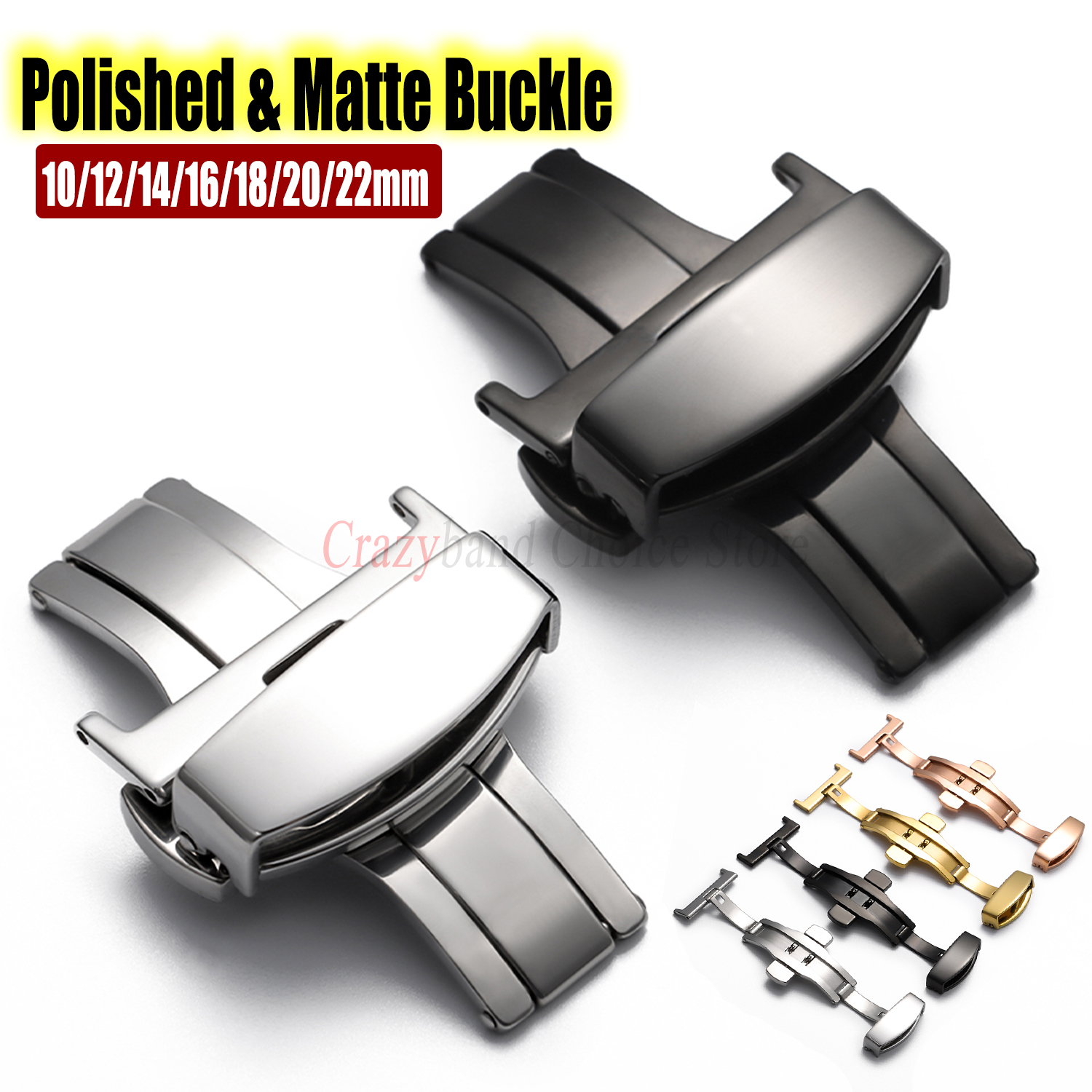 Stainless Steel Butterfly Buck - Butterfly Clasp Deployant ulasan dan harga
