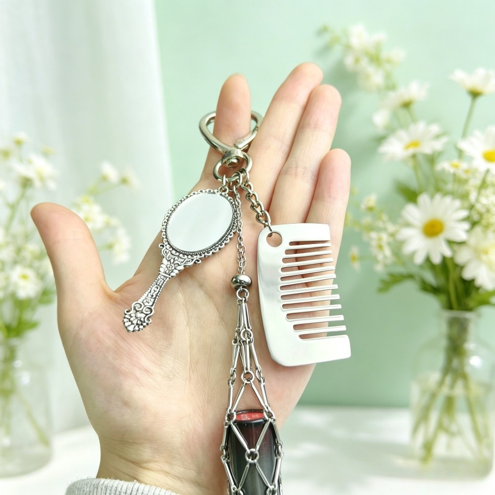 Vintage Metal Mesh Lipstick Ba - Mesh Strap Metal ulasan dan harga