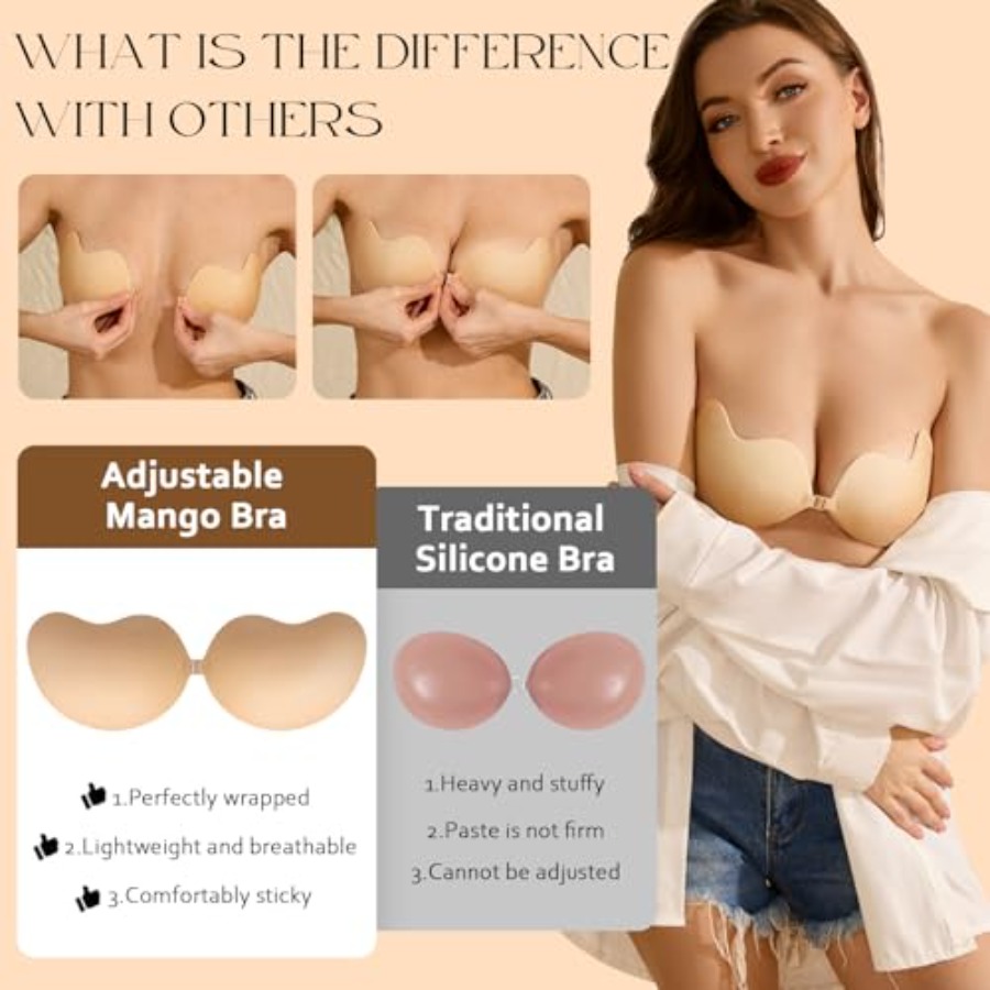EIDOS Strapless Backless Stick - Silicone Band Women ulasan dan harga