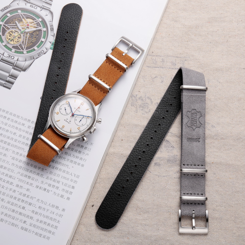HEMSUT Genuine Leather Watch B - Tropic Strap Vintage ulasan dan harga