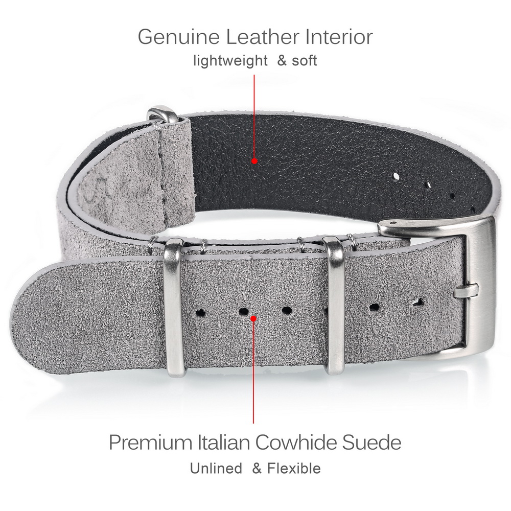 HEMSUT Genuine Leather Watch B - Tropic Strap Vintage ulasan dan harga