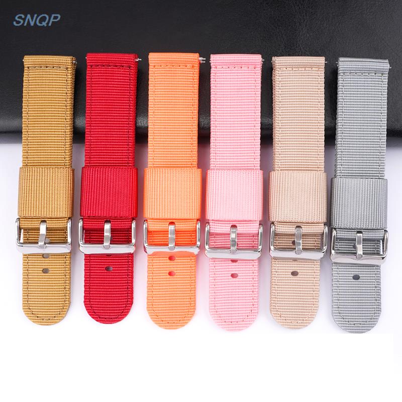 18mm 20mm 22mm 24mm Nylon Canv - Canvas Strap Watch ulasan dan harga