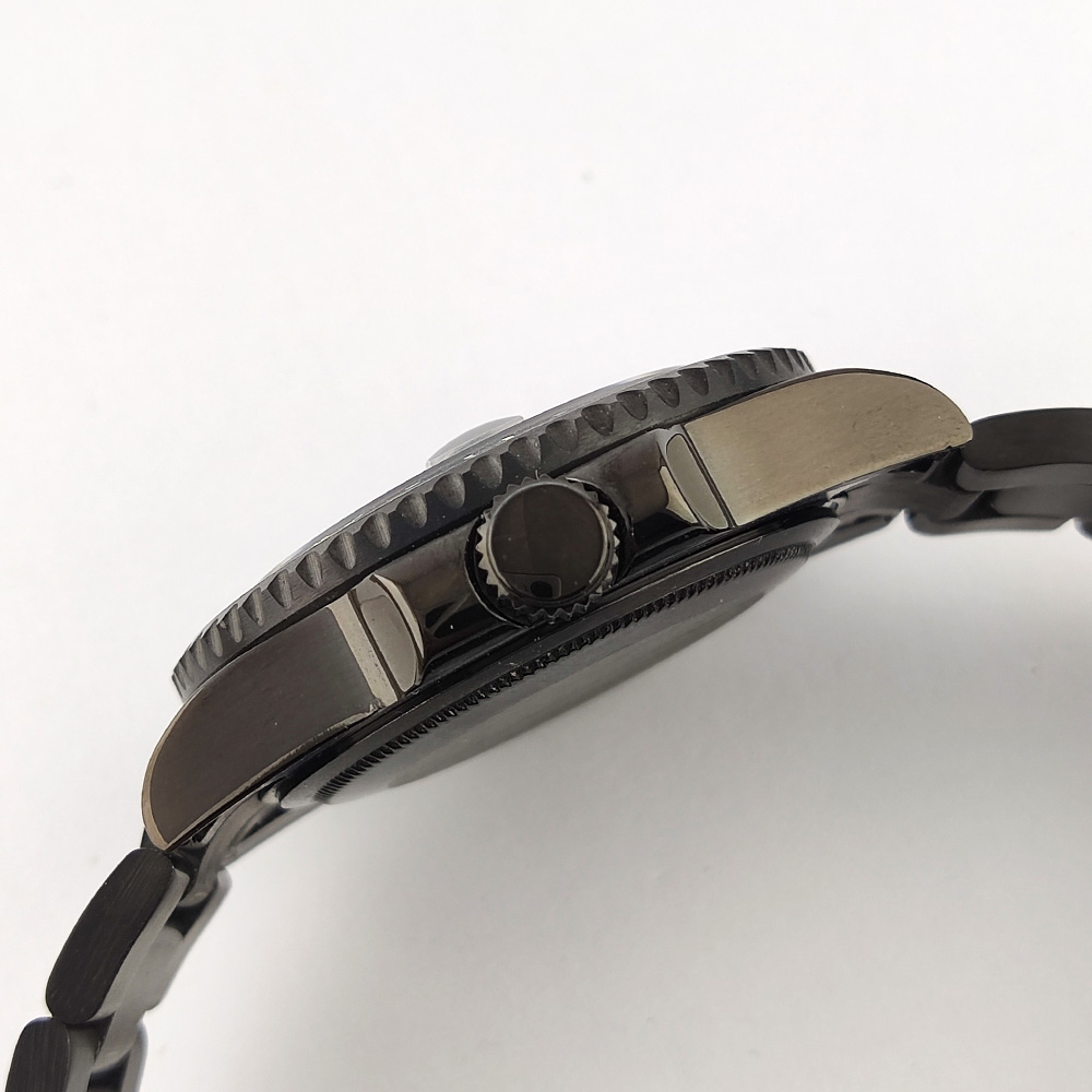 40mm Creative custom NH35 watc - Stainless Bracelet Diver ulasan dan harga