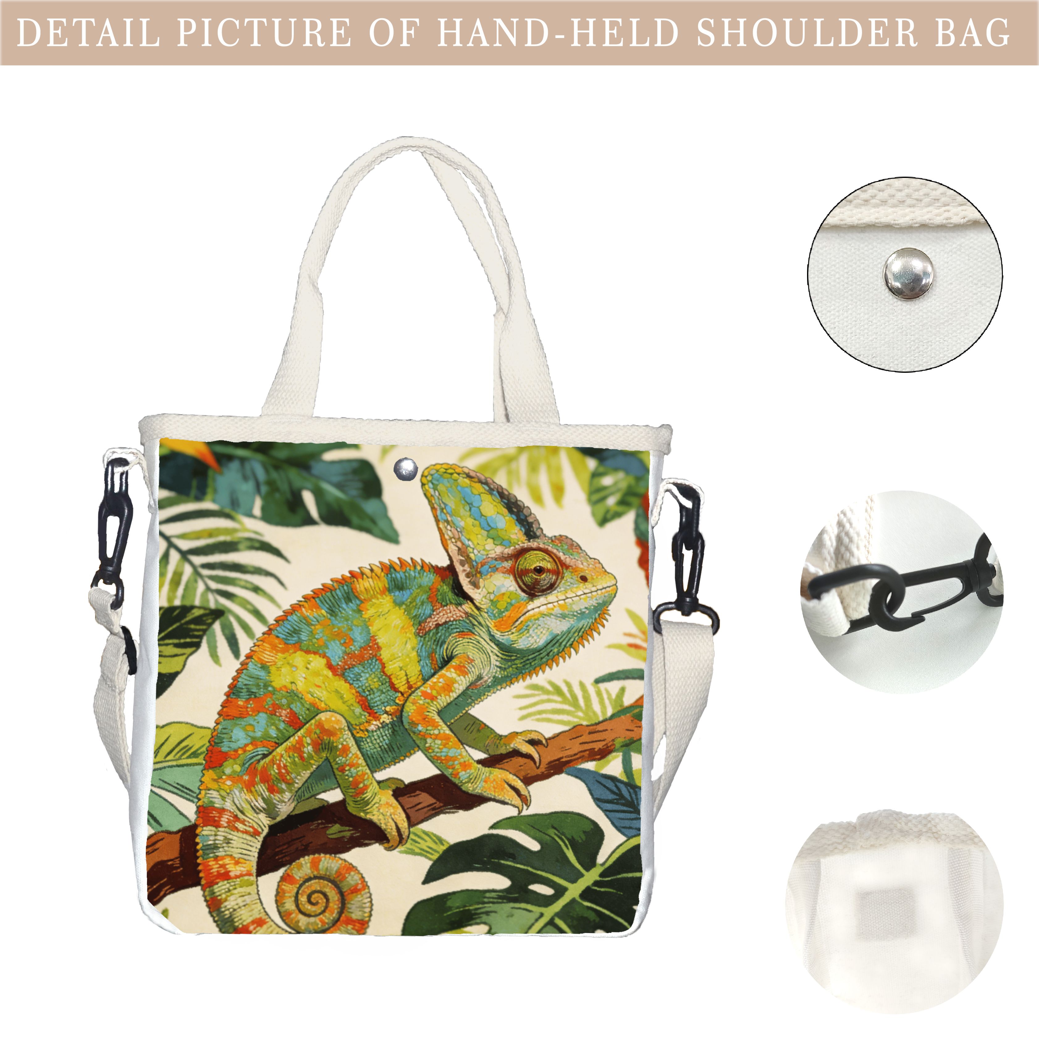 Vintage Botanical Chameleon To - Tropic Strap Vintage ulasan dan harga